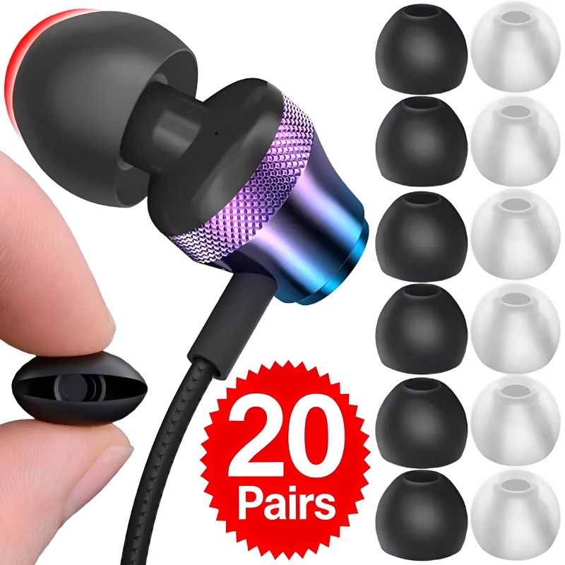 Headphone Parts - 1 à 20 paires d'embouts d'oreille