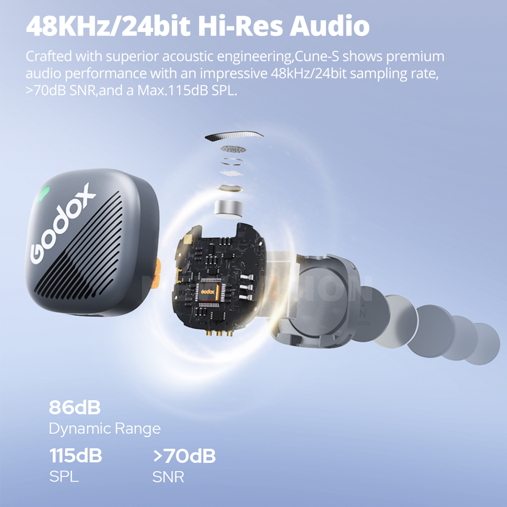 Microphone Capsule - Système de microphone sans fil Godox