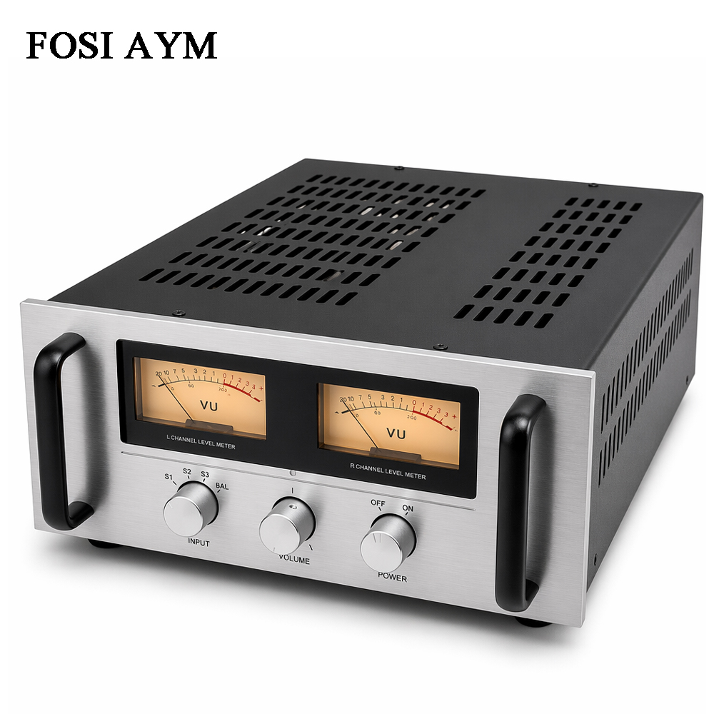 Speaker Enclosure - Boîtier d'amplificateur en aluminium FOSI AYM