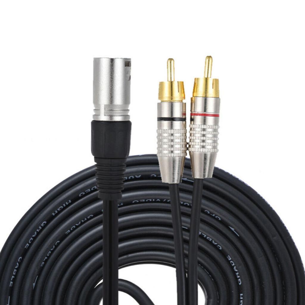 Rca Cable - Câble répartiteur audio XLR vers connecteurs