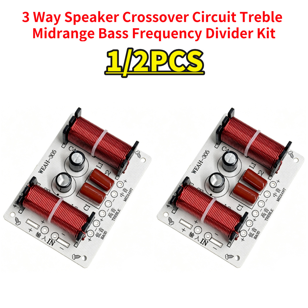 Speaker Crossover - Filtre de Diviseur de Fréquence Indépendant