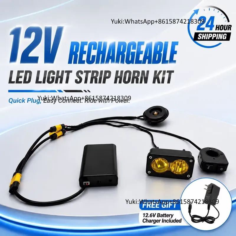 Speaker Kit - Système d'éclairage LED rechargeable 12V Wintai-Tech