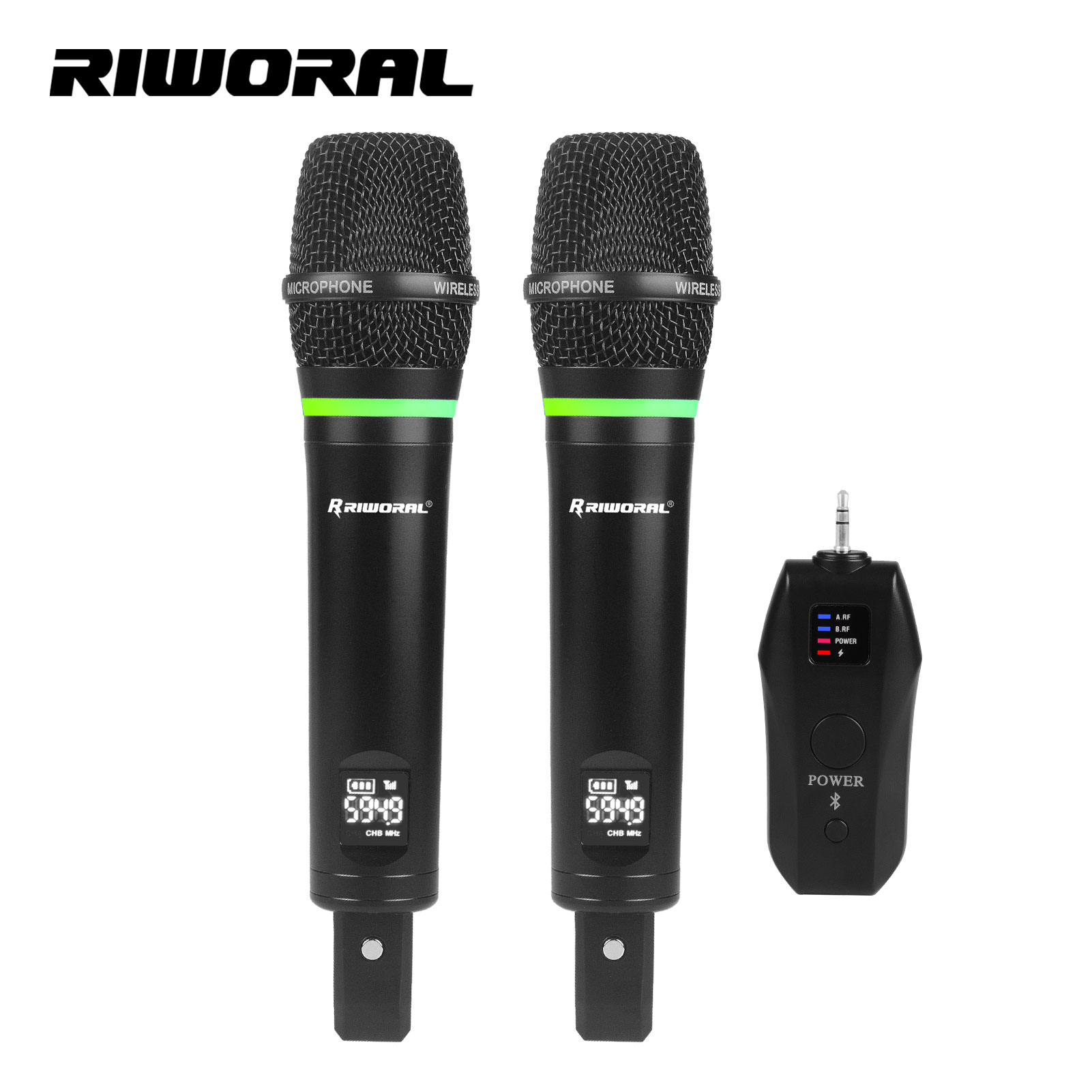 Condenser Microphone Kit - Microphone sans fil portatif universel Karoke