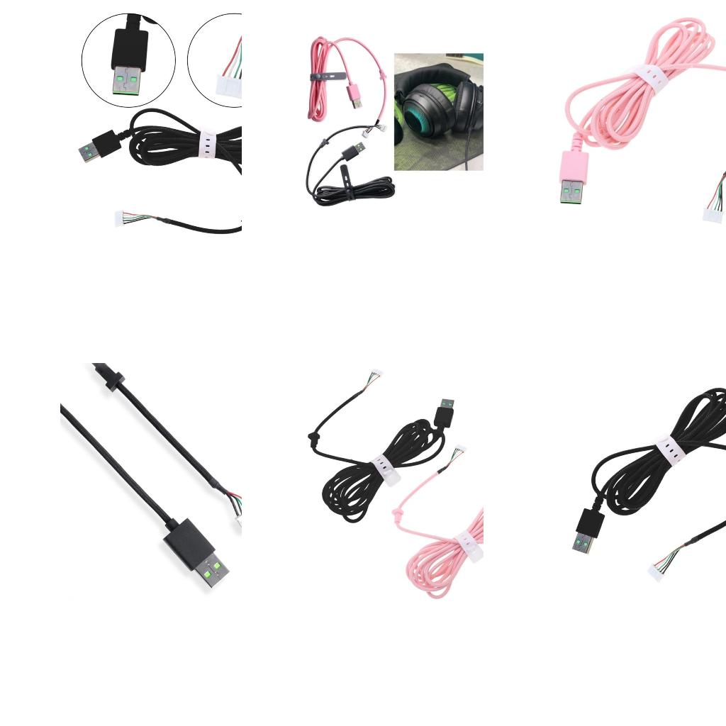 Headphone Parts - Câble chargement USB, fil ligne en