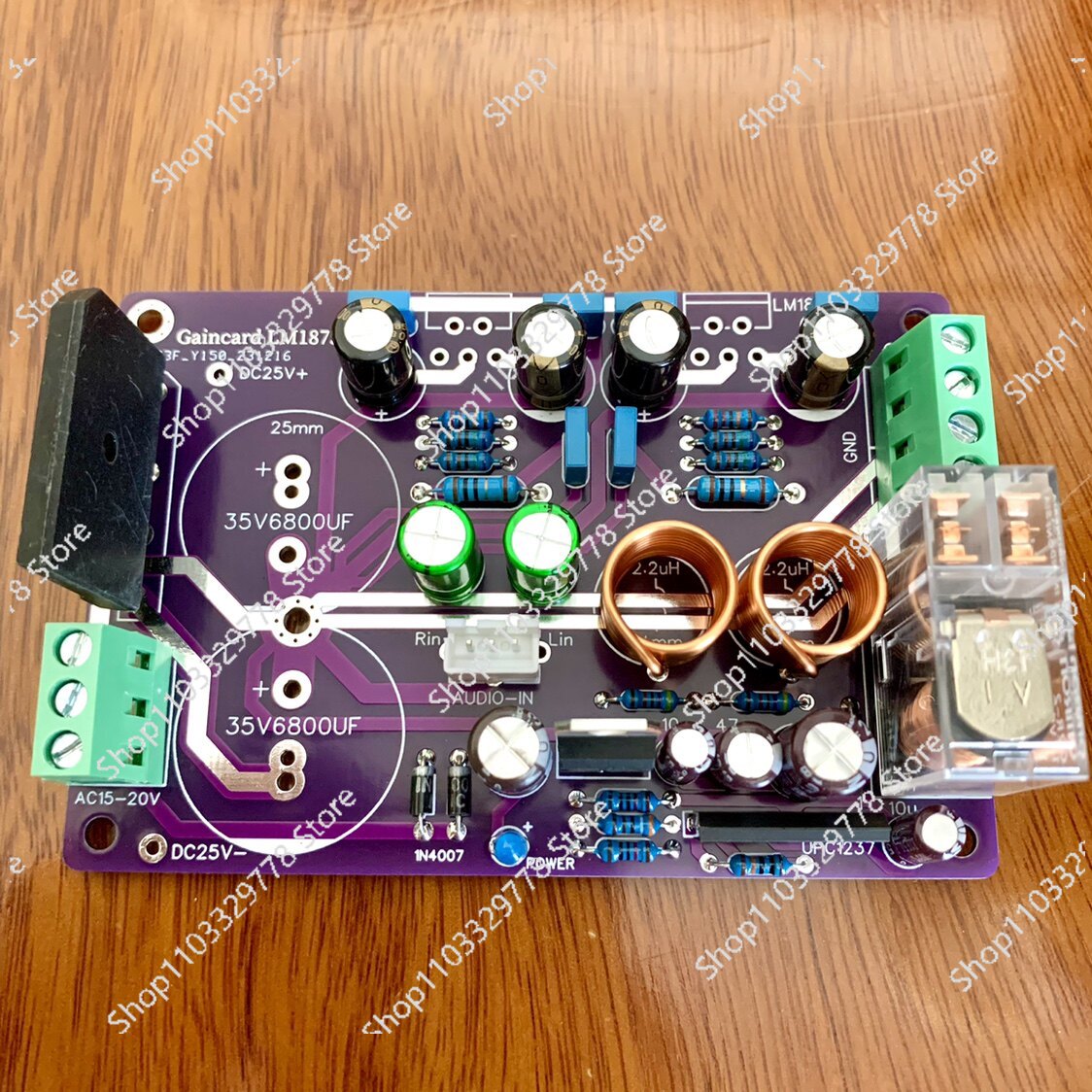 Hifi Amplifier Board - Nouvelle version révisée de la carte