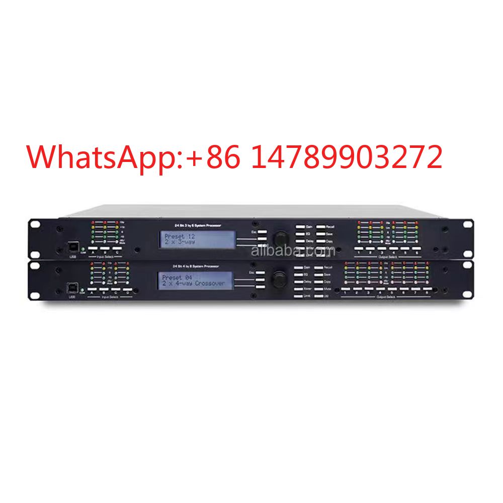 Speaker Crossover - Processeur de son FIR DSP 4