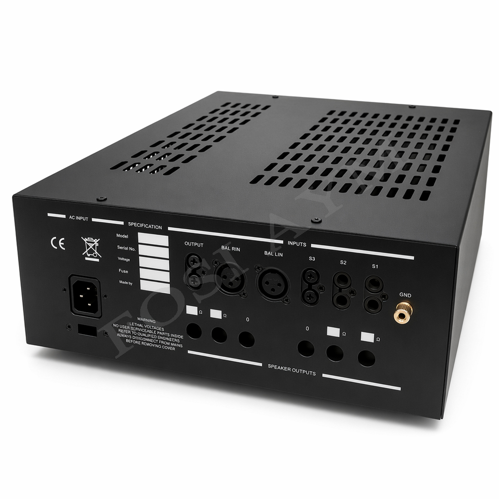 Boîtier d'amplificateur en alu - Speaker Enclosure avis et prix