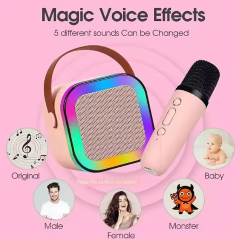 Machine de karaoké K12 portabl - Microphone Capsule avis et prix