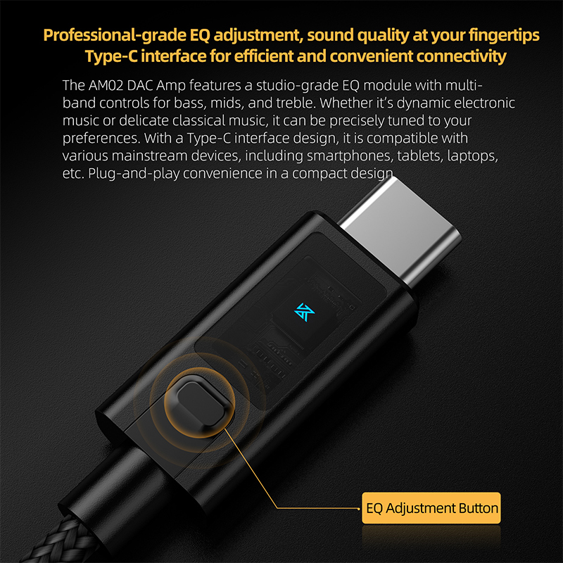 KZ AM02 TYPE-C vers 3.5 avec f - Headphone Parts avis et prix