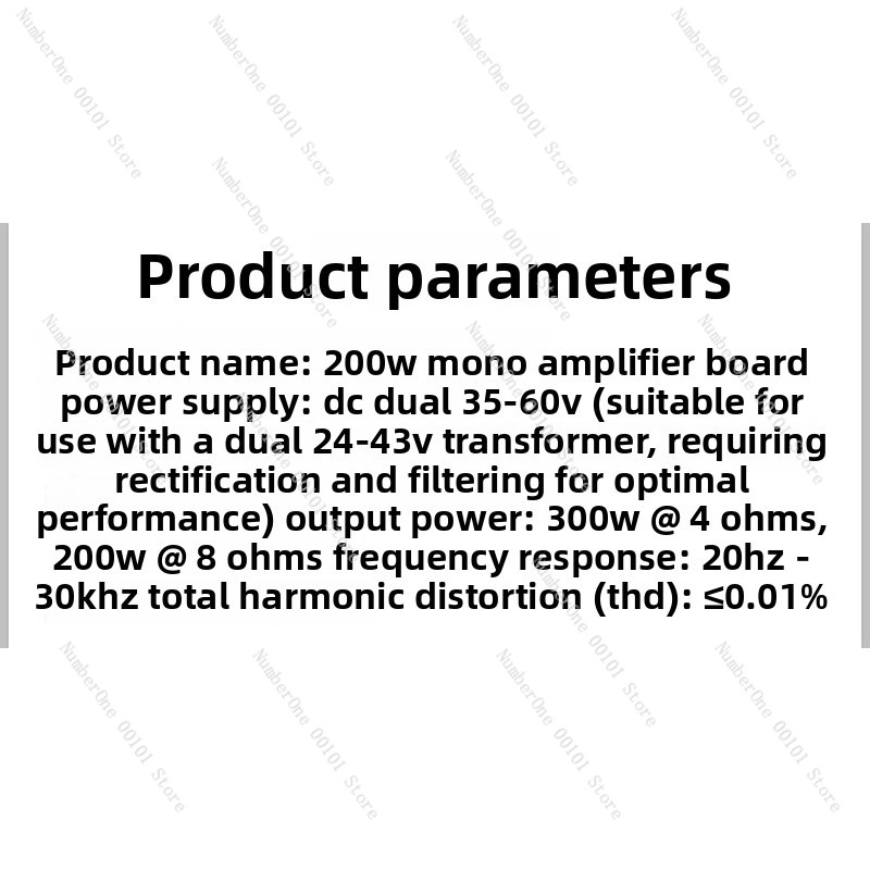 Carte d'amplificateur de puiss - Hifi Amplifier Board avis et prix