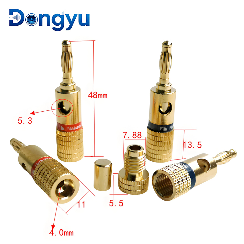 Connecteurs banane Nakamichi 4 - Banana Plug avis et prix