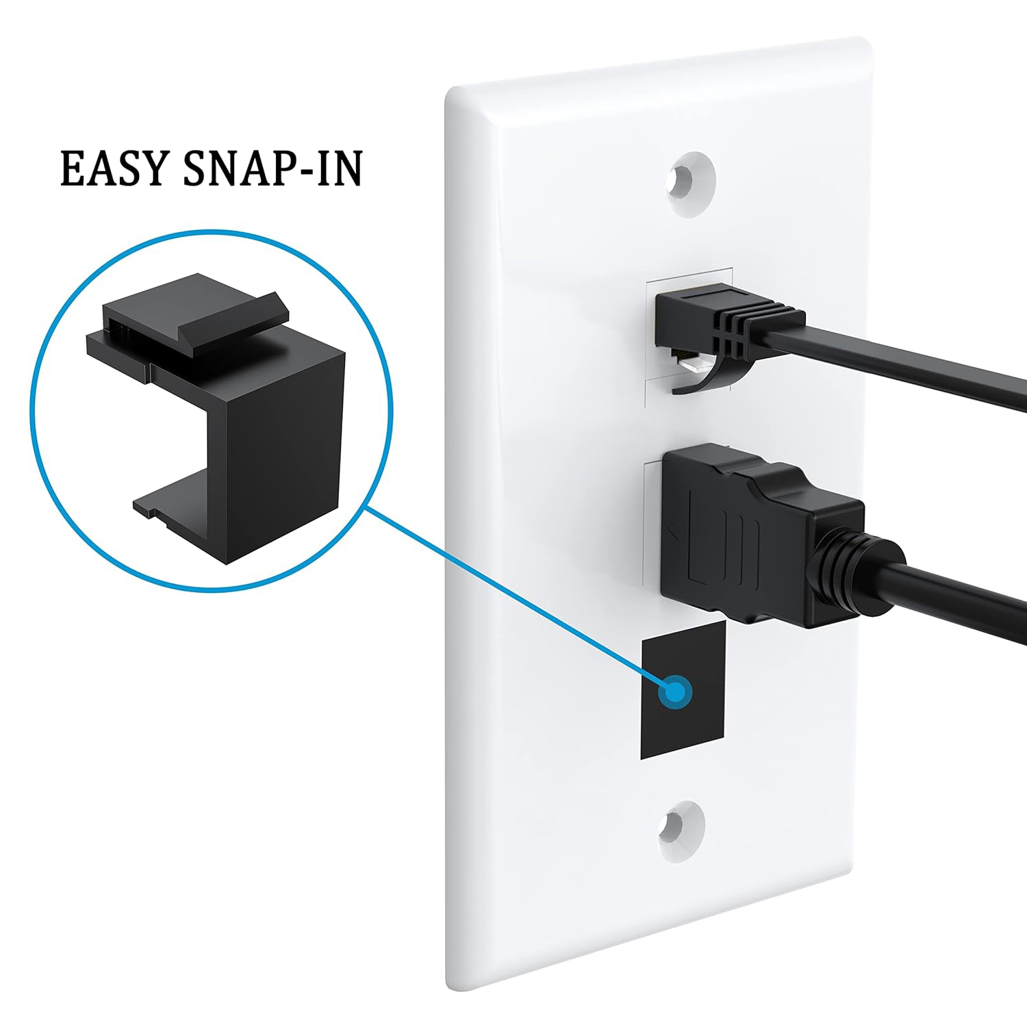 ZoeRax Lot de 30 inserts Keyst - Rj45 Jack avis et prix