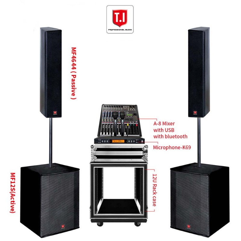 Enceinte colonne portable doub - Full Range Speaker avis et prix