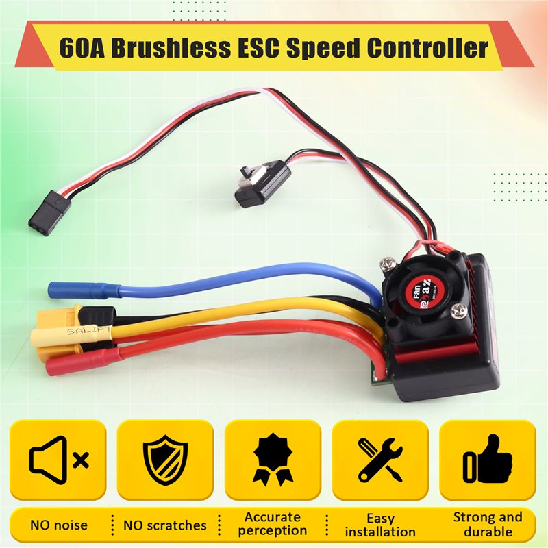 Contrôleur de vitesse ESC sans - Banana Plug avis et prix