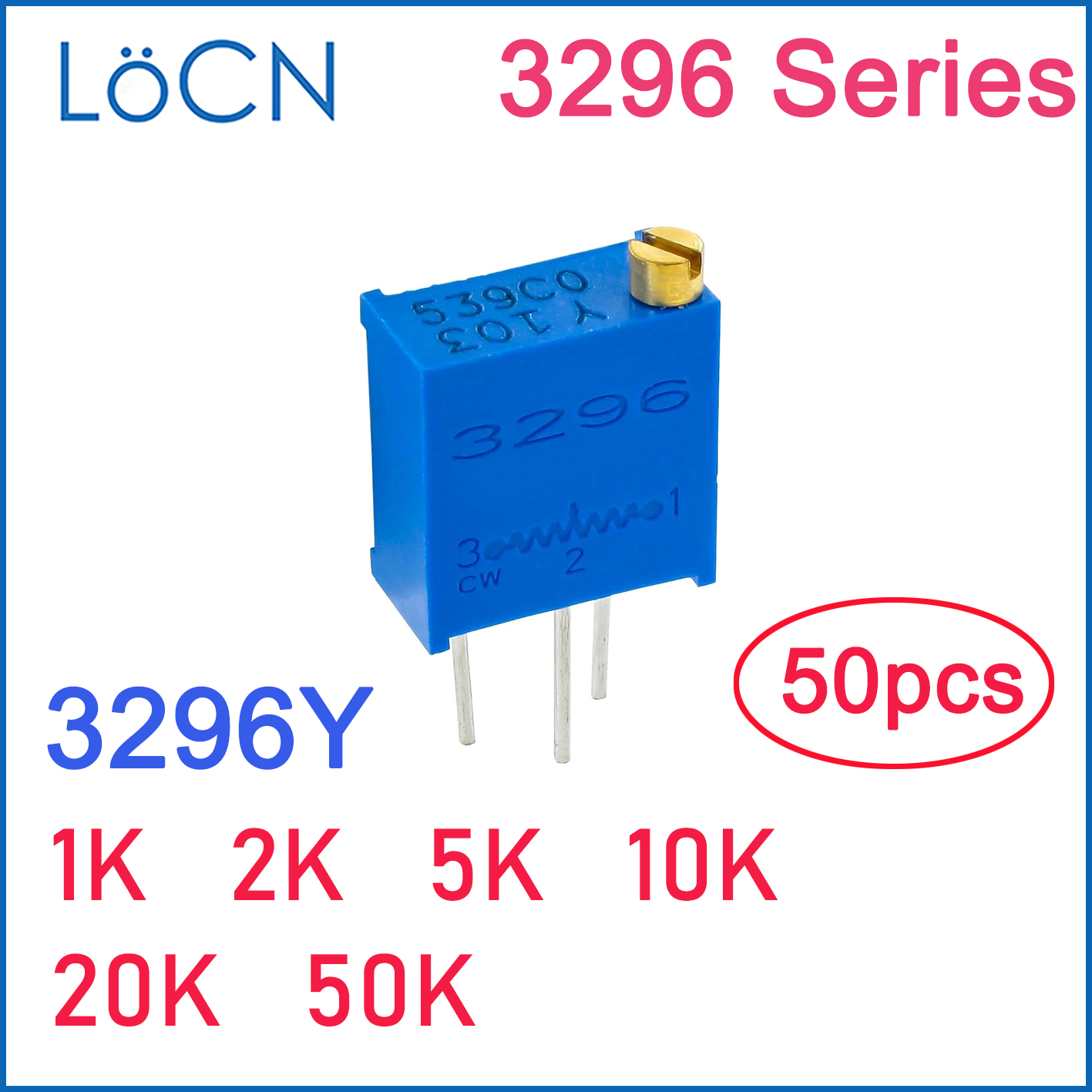 3296Y – potentiomètre de coupe - Potentiometer 10K avis et prix