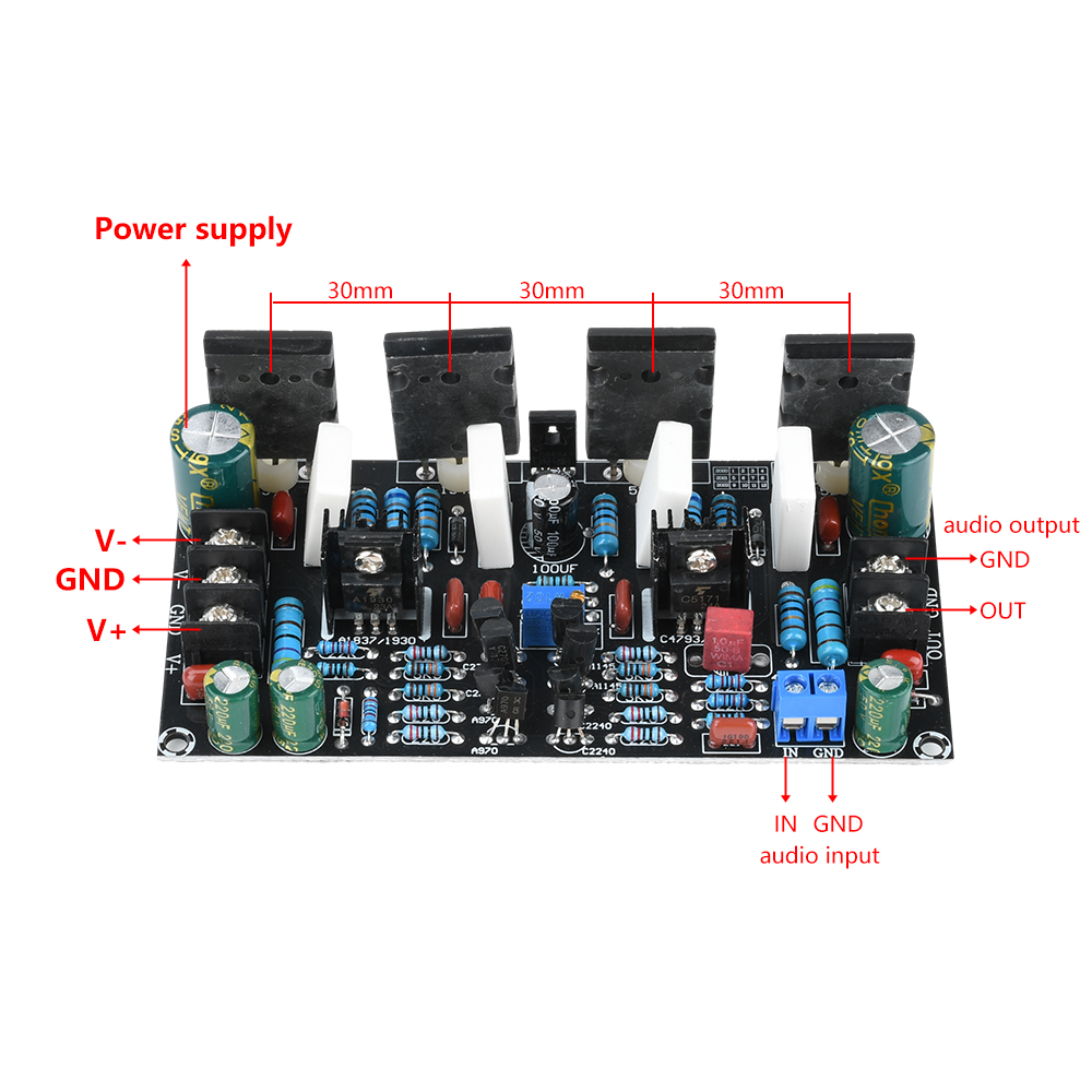 Carte amplificateur 200W DC 20 - Volume Control Board avis et prix