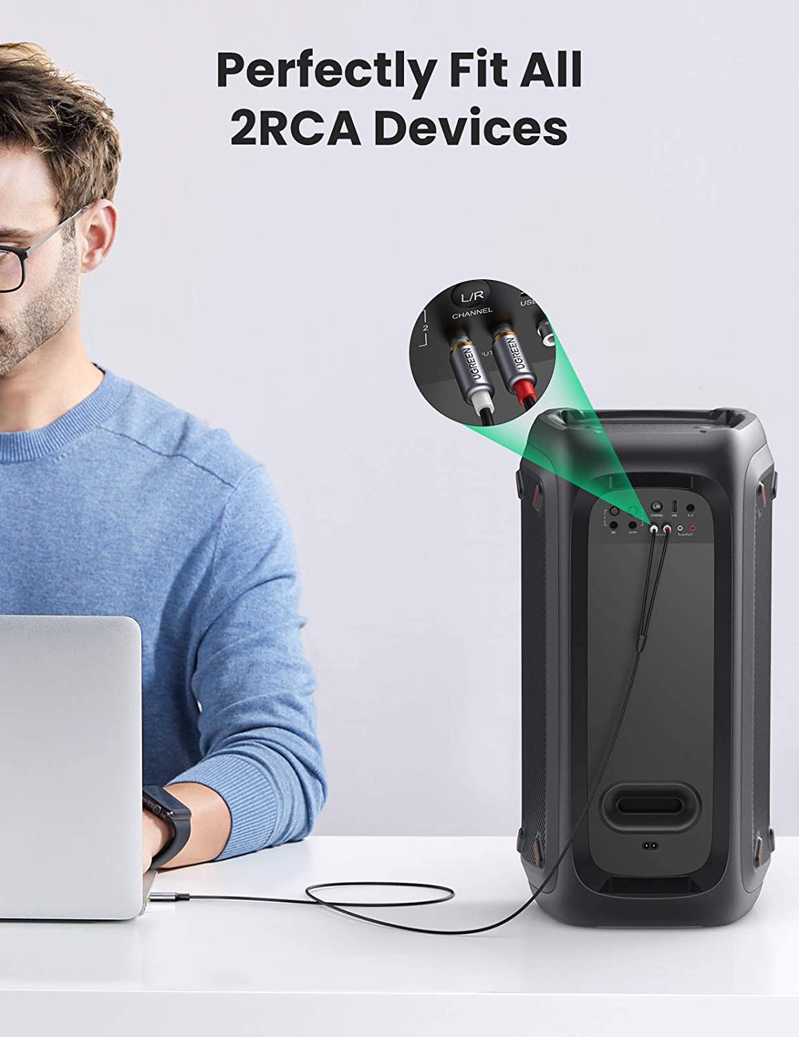 Câble audio UGREEN USB C vers  - Rca Cable avis et prix