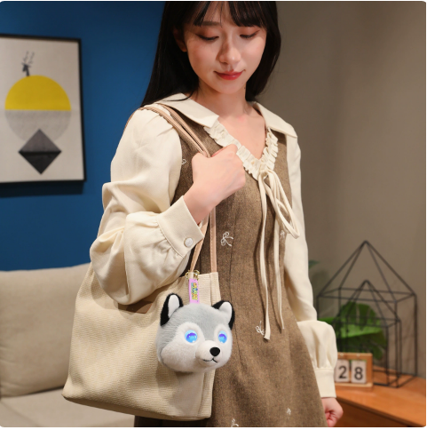 Peluche Husky Intelligent IA,  - Woofer avis et prix