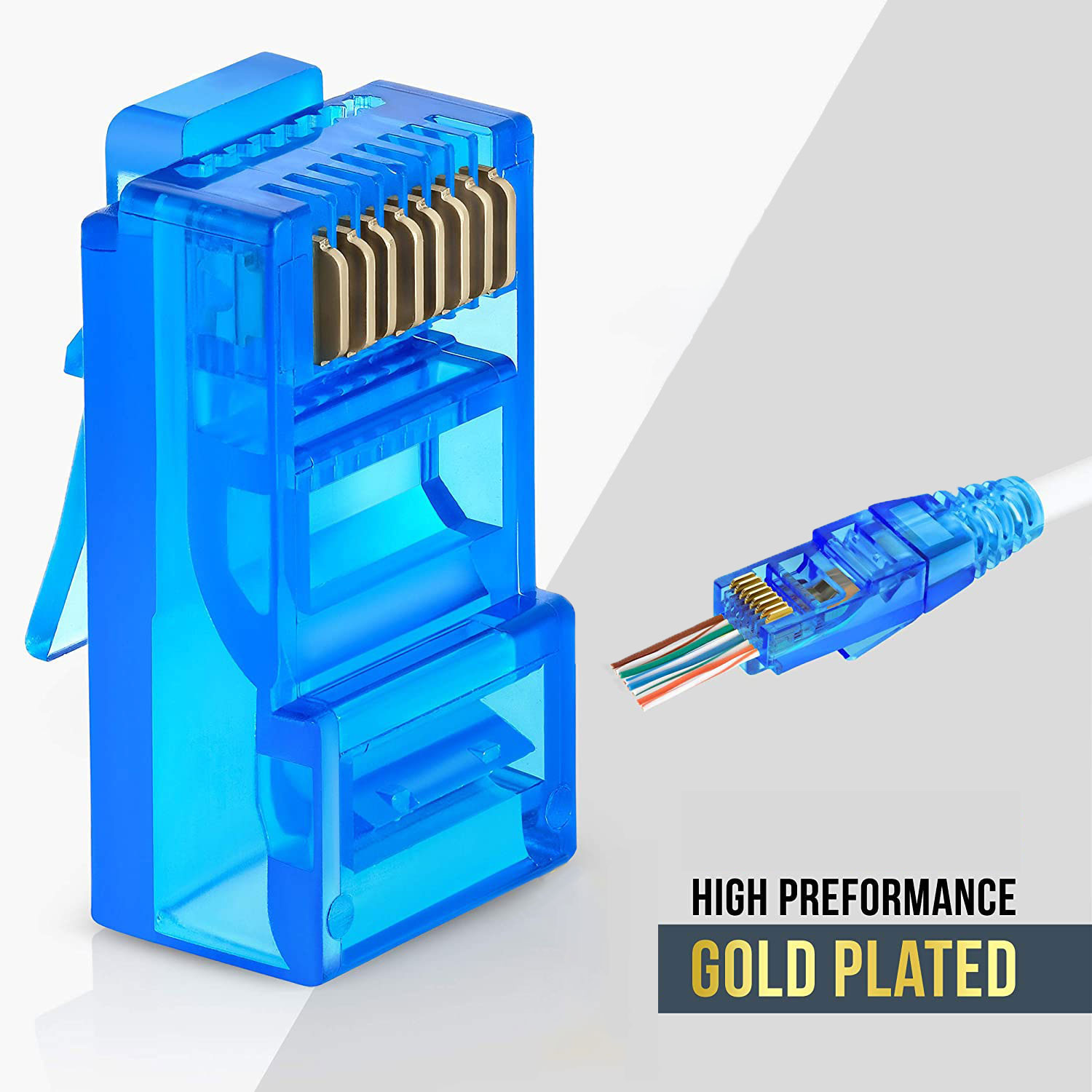 Connecteurs de passage RJ45 Ca - Rj45 Jack avis et prix
