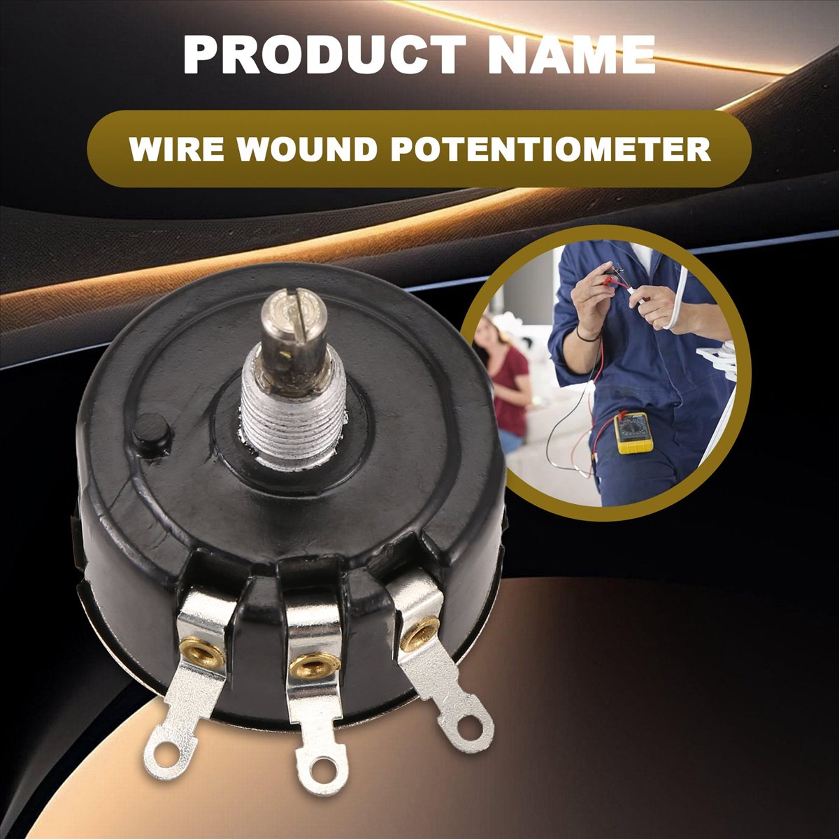 Potentiomètre rotatif à fil en - Potentiometer 10K avis et prix