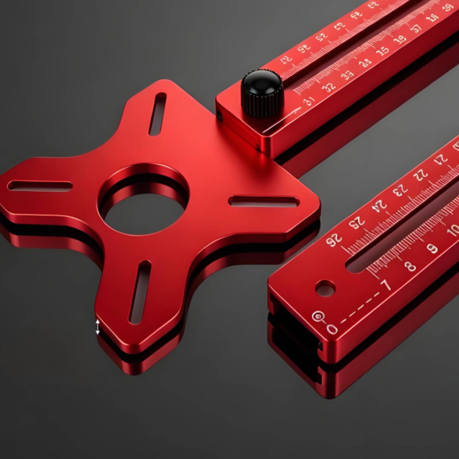 Gabarit de découpe circulaire  - Knob Aluminum avis et prix