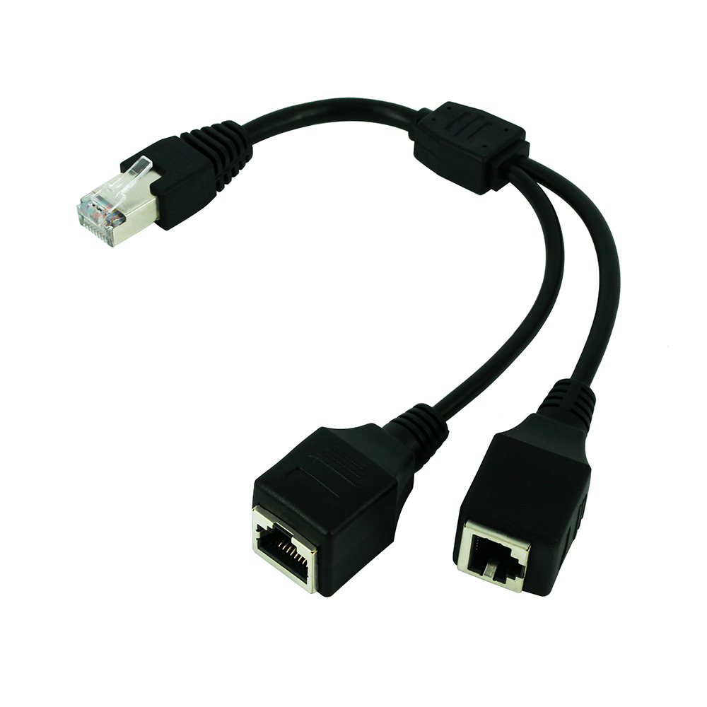 Câble LAN RJ45 1 mâle à 2 feme - Rj45 Jack avis et prix