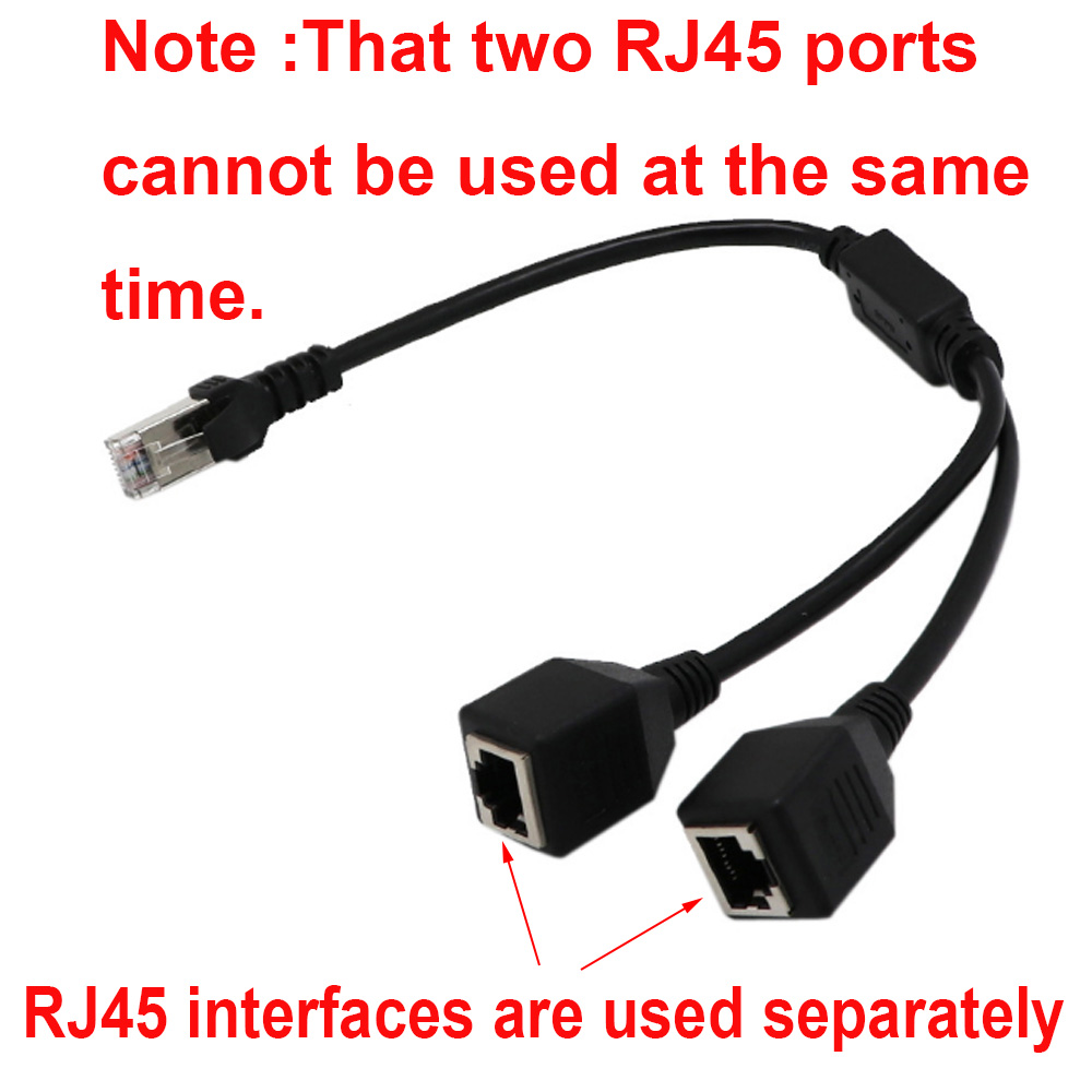 Câble LAN RJ45 1 mâle à 2 feme - Rj45 Jack avis et prix