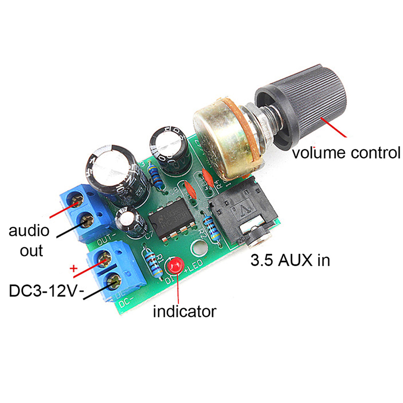 Carte amplificateur Audio LM38 - Volume Control Board avis et prix