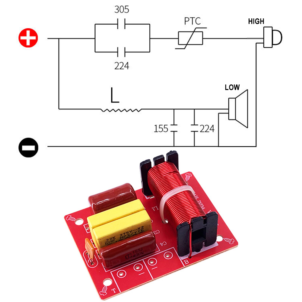 Filtres Audio croisés 80/150W, - Speaker Crossover avis et prix
