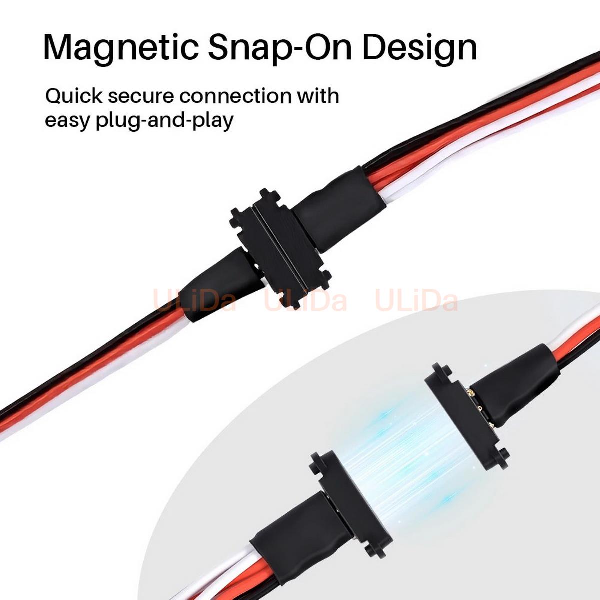Fil d'extension magnétique à 3 - Rca Cable avis et prix