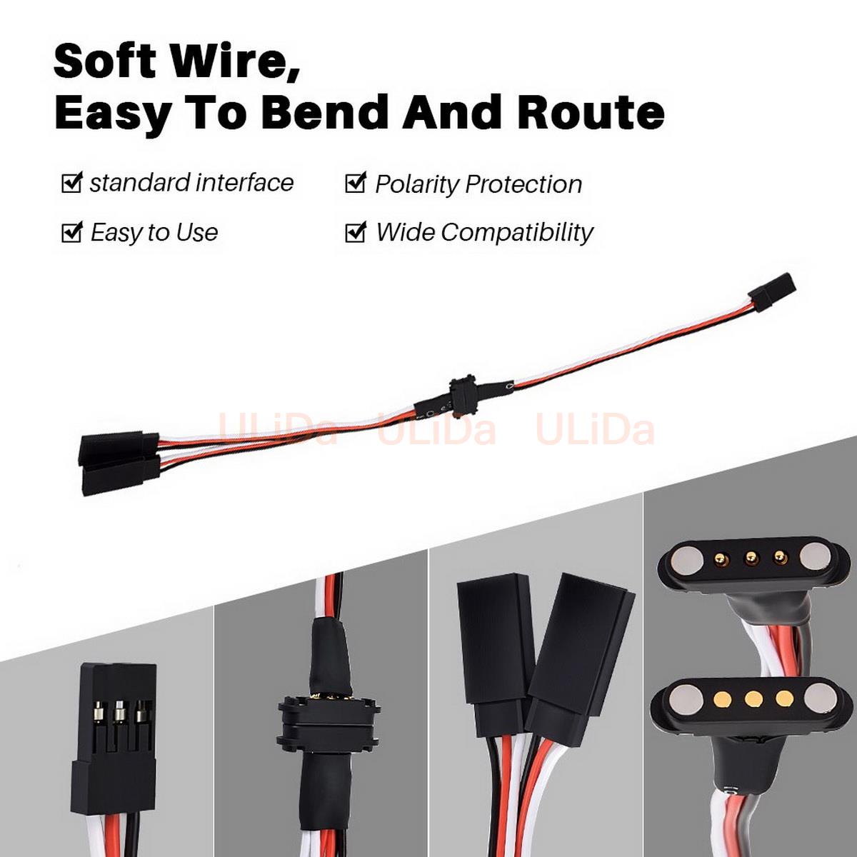 Fil d'extension magnétique à 3 - Rca Cable avis et prix