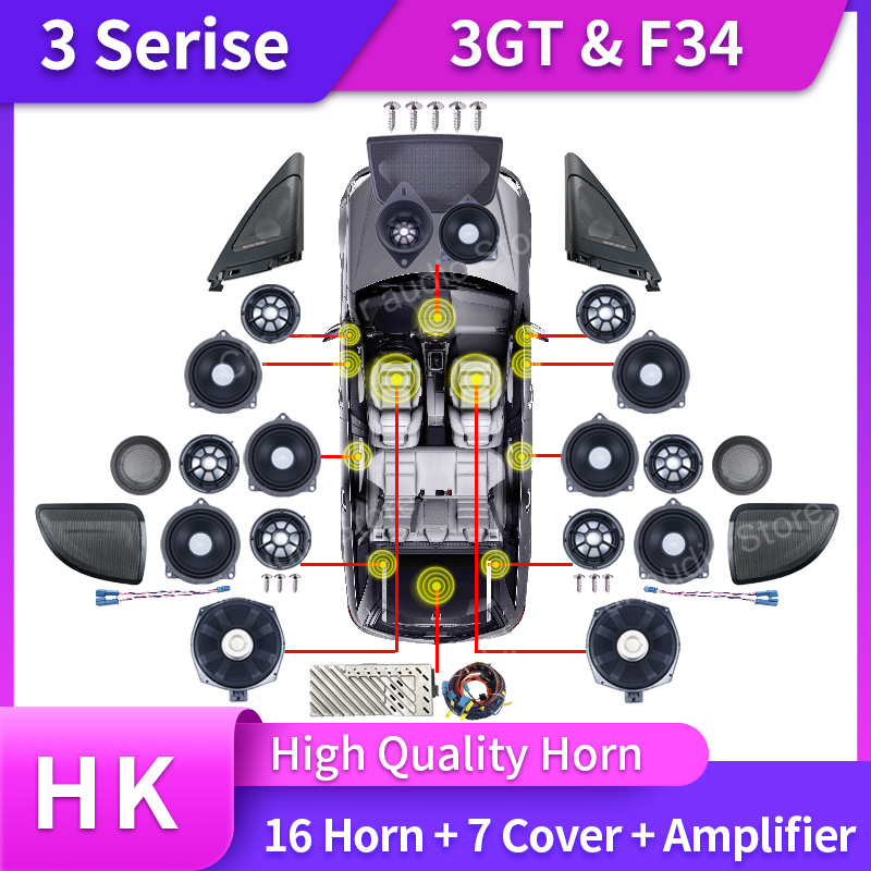 Kit d'enceintes pour BMW F34 G - Speaker Kit avis et prix