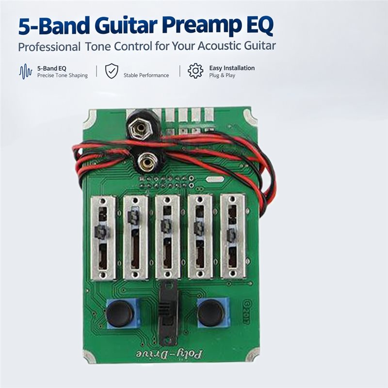 CGDS-Piezo, micro pour guitare - Passive Preamp avis et prix