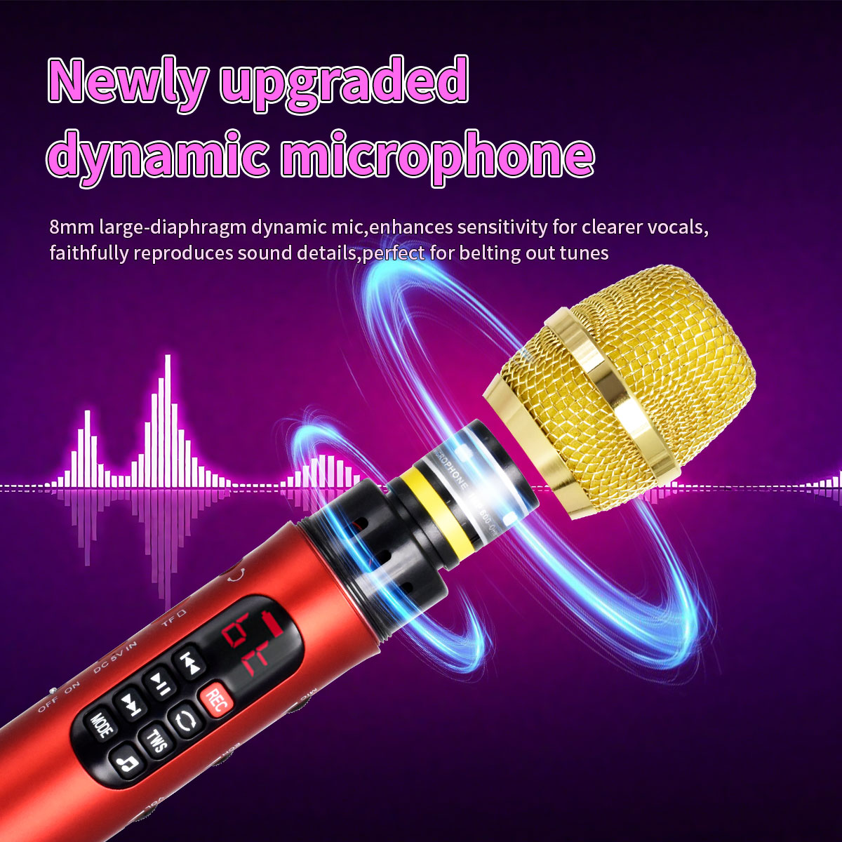 Microphone karaoké TWS, haut-p - Speaker Kit avis et prix
